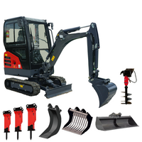 Miniescavadeira de 1,8 toneladas para fácil operação MIni Digging Machine